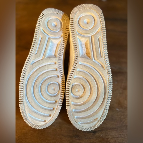 ✨Nike Blush Pink Suede Air Force One Platform Sneakers✨ - Picture 10 of 11